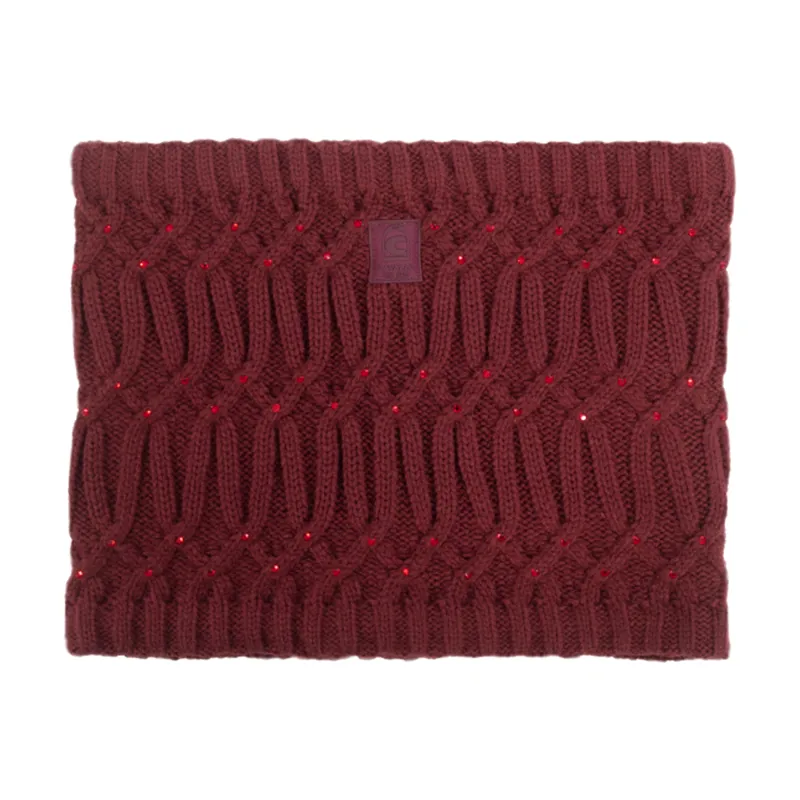 Cavallo Gauri Knitted Snood - Dark Red